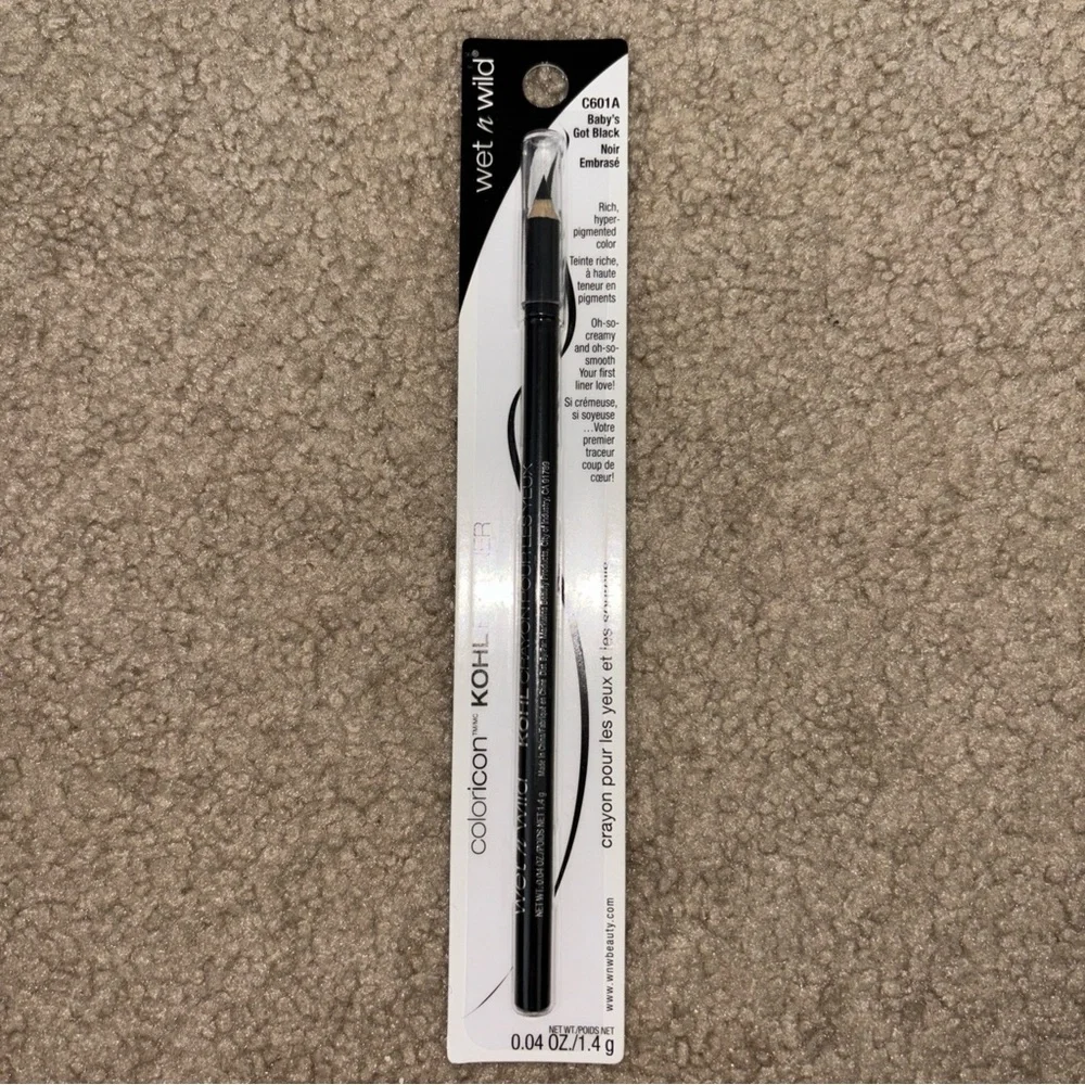 wet ‘n’wild Kohl Eyeliner Pencil, Long-Lasting, Smooth, Creamy new makeup
